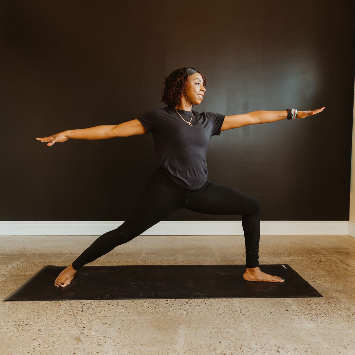 The Gentle Class — practicing at The Lineage