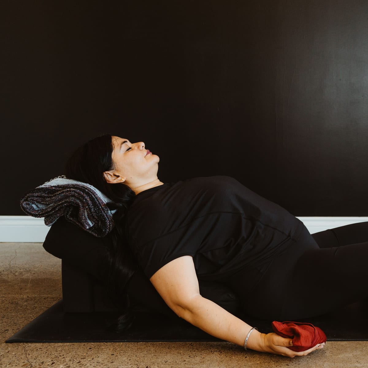 The Restorative Class — practicing at The Lineage