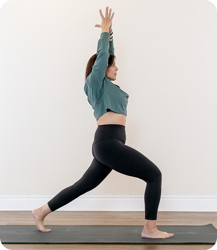 A member holding a standing pose